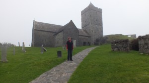 Wehrkirche in Rodel (Südspitze Harris)