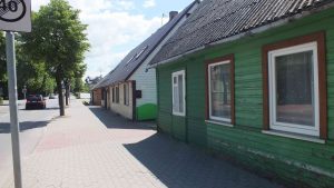 alte Holzhäuser
