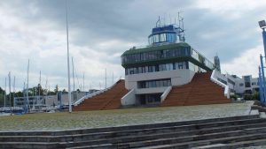 Kampfrichterturm zur Olympiade 1980